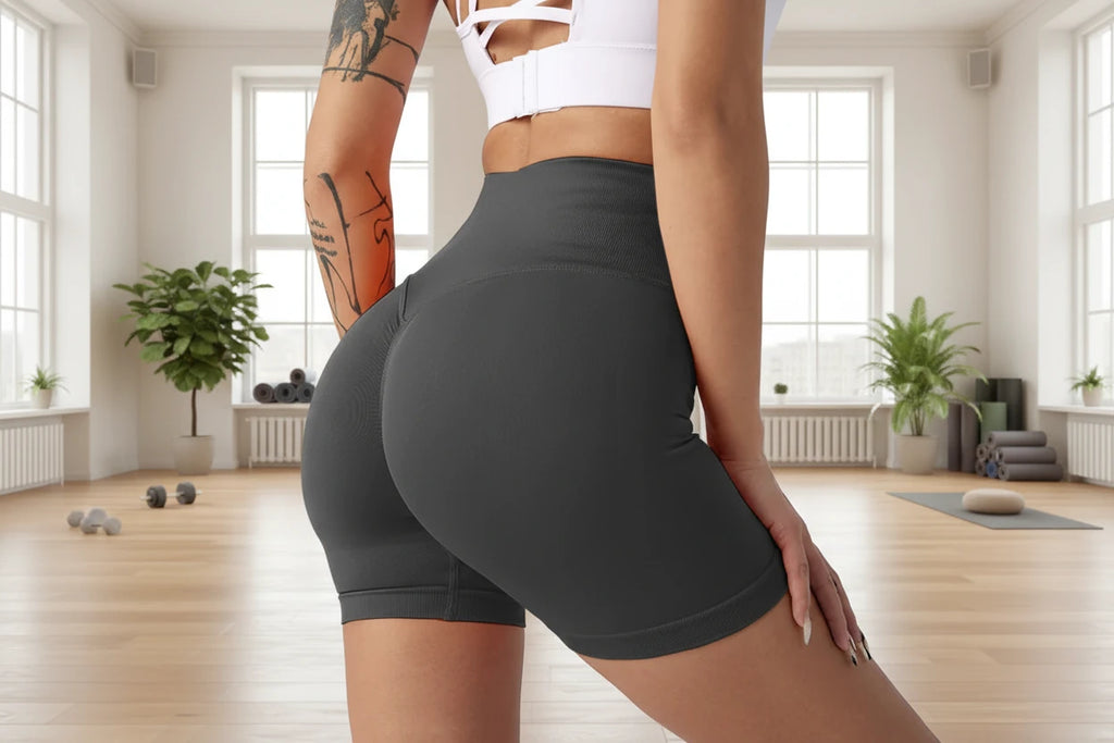 The Chic Nylon Yoga Shorts