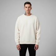 The Luxe Cotton Velvet-Lined Sweater
