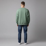 The Luxe Cotton Velvet-Lined Sweater