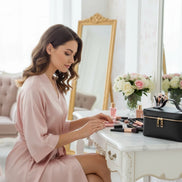 The Genuine Leather Vanity Case