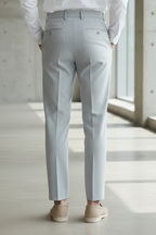 The Elegant Resilience Straight Fit Trousers