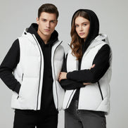 The Elegant Loose-Fit Hooded Vest