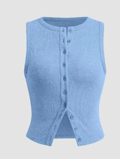 The Elegant Sleeveless Tailored Vest