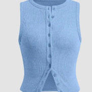 The Elegant Sleeveless Tailored Vest