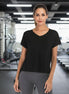 The Active Open-Back V-Neck Tee