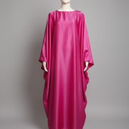 The Elegant Satin-Waisted Summer Gown