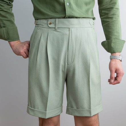 The Refined Seersucker Slim-Fit Short
