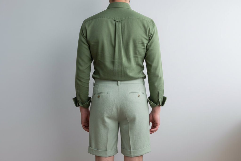 The Refined Seersucker Slim-Fit Short