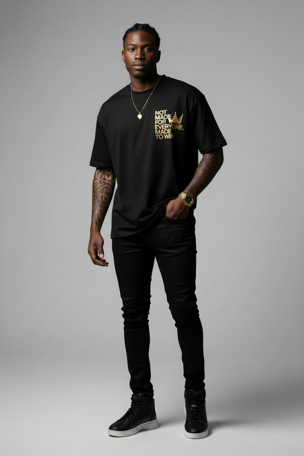 VACANCY Oversized Shirt - NOT MADE FOR EVERYONE. MADE TO WIN.