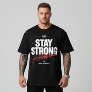VACANCY Oversized Shirt - STAY STRONG