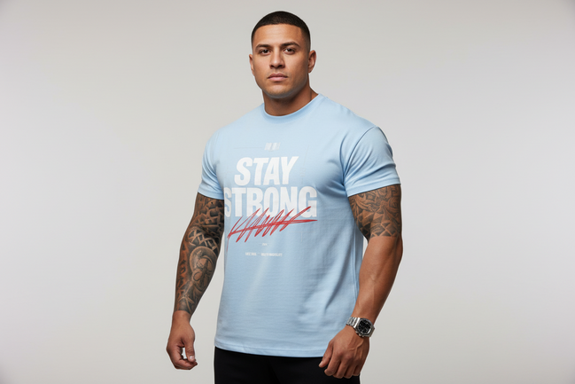 VACANCY Oversized Shirt - STAY STRONG