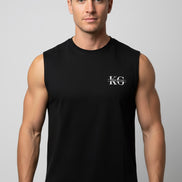 KROWN GALLERY - Sleeveless Oversized Tee