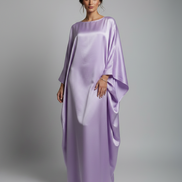 The Elegant Satin-Waisted Summer Gown