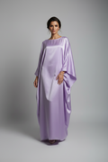 The Elegant Satin-Waisted Summer Gown