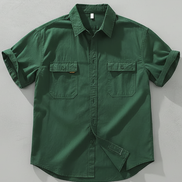 Summertime Manhattan Retro Cotton Polo