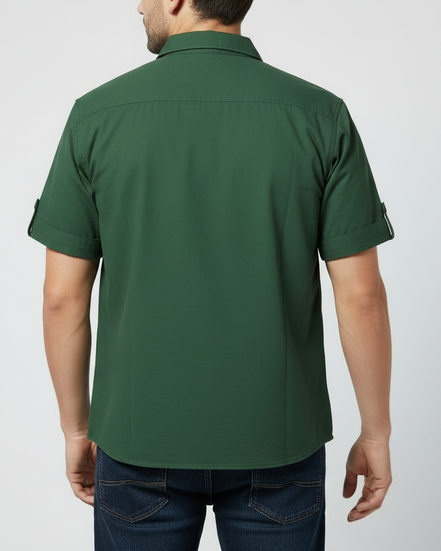 Summertime Manhattan Retro Cotton Polo