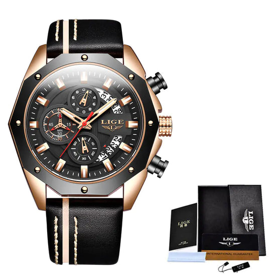 The Sporty Silicone Chronograph