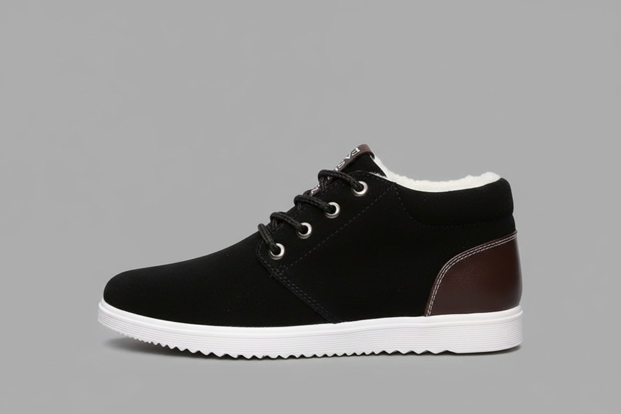 The Gentlemen's Luxe Plush-Lined Winter Ankle Boots