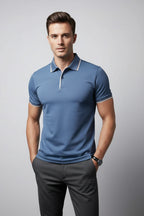 The ZEB Elite V-Neck Polo - Summer Chic Tee