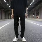 The Canvas Slimline Trousers with Drawstring