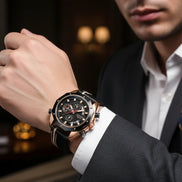The Sporty Silicone Chronograph