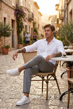 The Lightweight Linen Drawstring Pants