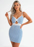 The Elegant Spring/Summer Bicolor Sleeveless Dress