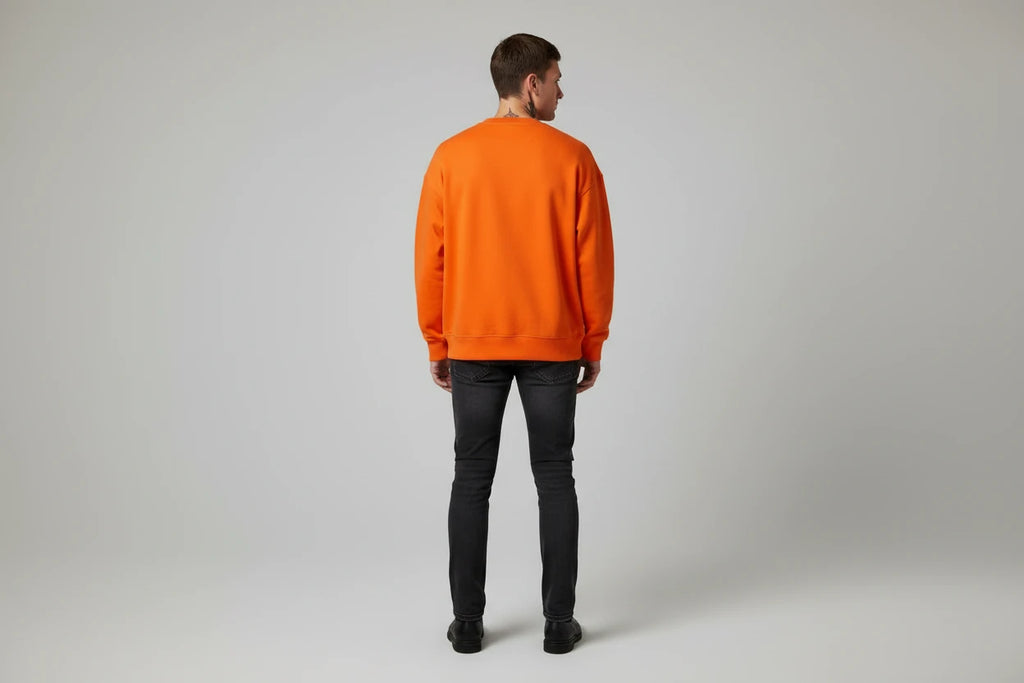 The Luxe Cotton Velvet-Lined Sweater