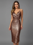 Elegant Sequin Gala Dress