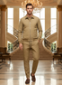 The Cotton Zip Jacquard Tracksuit for Men (One Set)