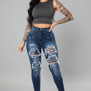 The Skinny Ripped Jeans