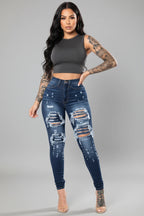 The Skinny Ripped Jeans