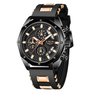 The Sporty Silicone Chronograph