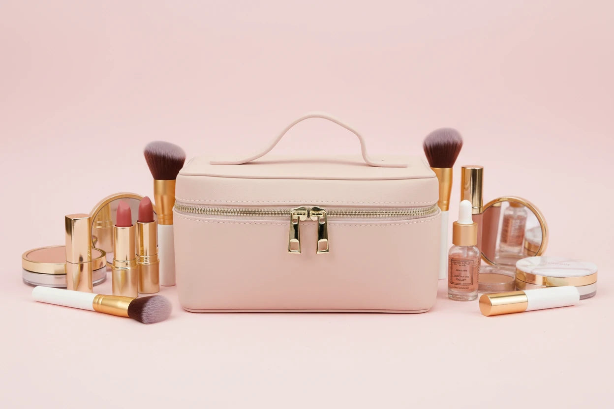 The Genuine Leather Vanity Case