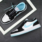 The Pure White Dunk AJ1 Low Shoes