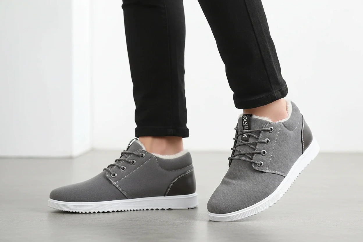 The Gentlemen's Luxe Plush-Lined Winter Ankle Boots
