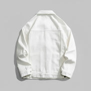 The White Denim Oversized Jacket