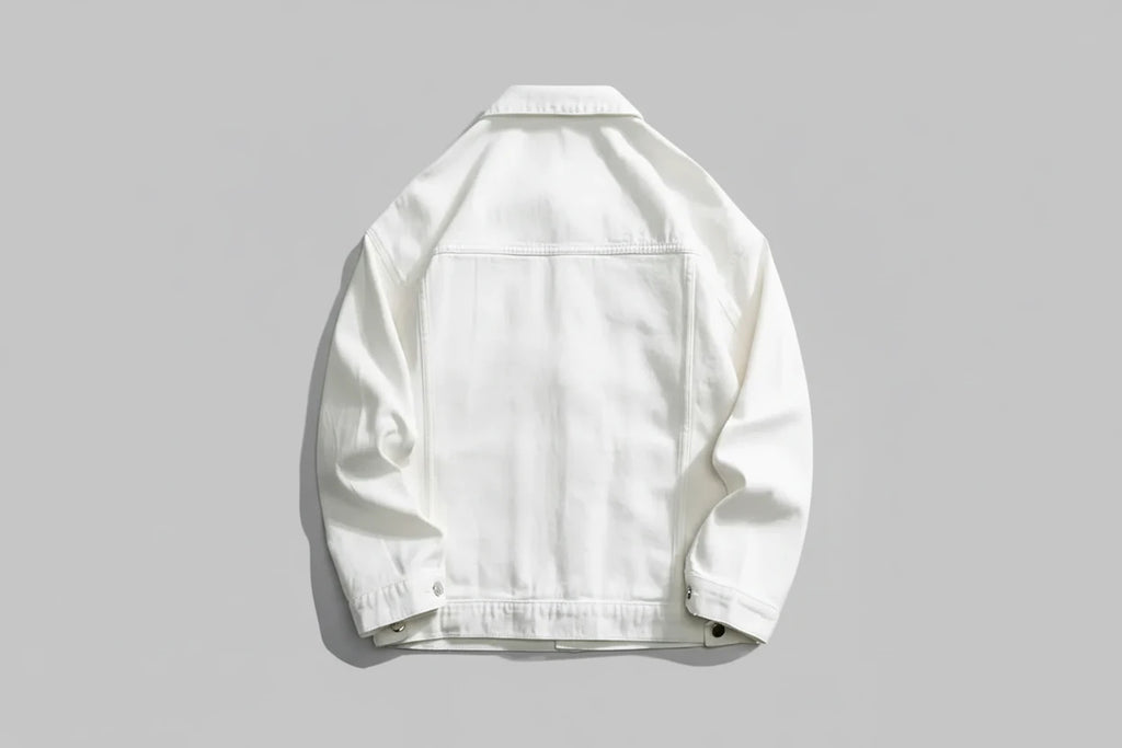 The White Denim Oversized Jacket