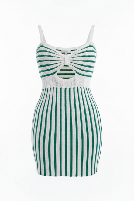 The Elegant Spring/Summer Bicolor Sleeveless Dress