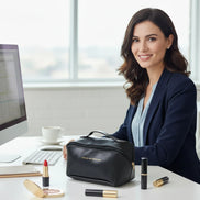 The Elegant Voyager Makeup Organizer