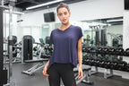 The Active Open-Back V-Neck Tee