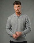 TheClassic Buttoned Polo Sweater