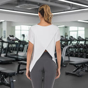 The Active Open-Back V-Neck Tee