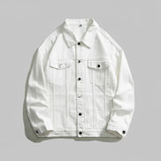 The White Denim Oversized Jacket