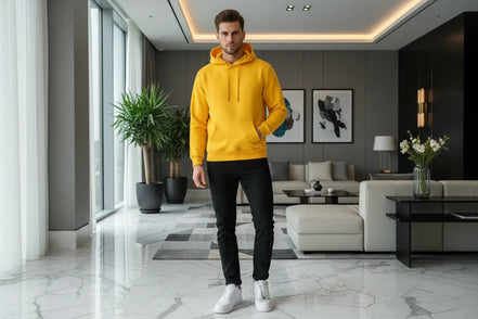 The Printed Hoodie for Men