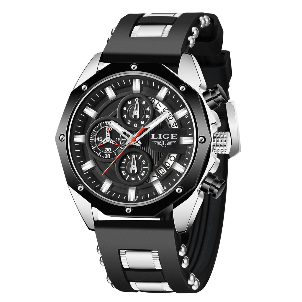 The Sporty Silicone Chronograph