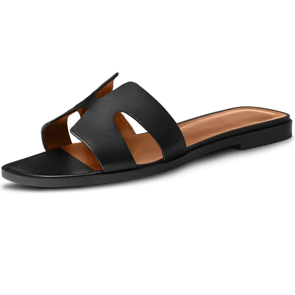 The Womens Flattering Slide Sandals