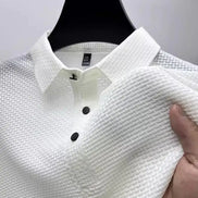 The Lapel Short-sleeved Business Casual Polo Shirt