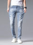The Trendy Ripped Slim Denim
