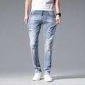The Trendy Ripped Slim Denim